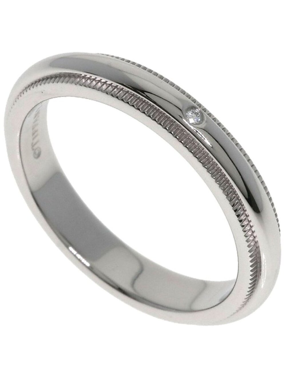 Tiffany & Co Milgrain Diamond Ring